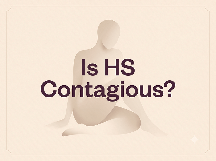 Is hidradenitis suppurativa contagious?