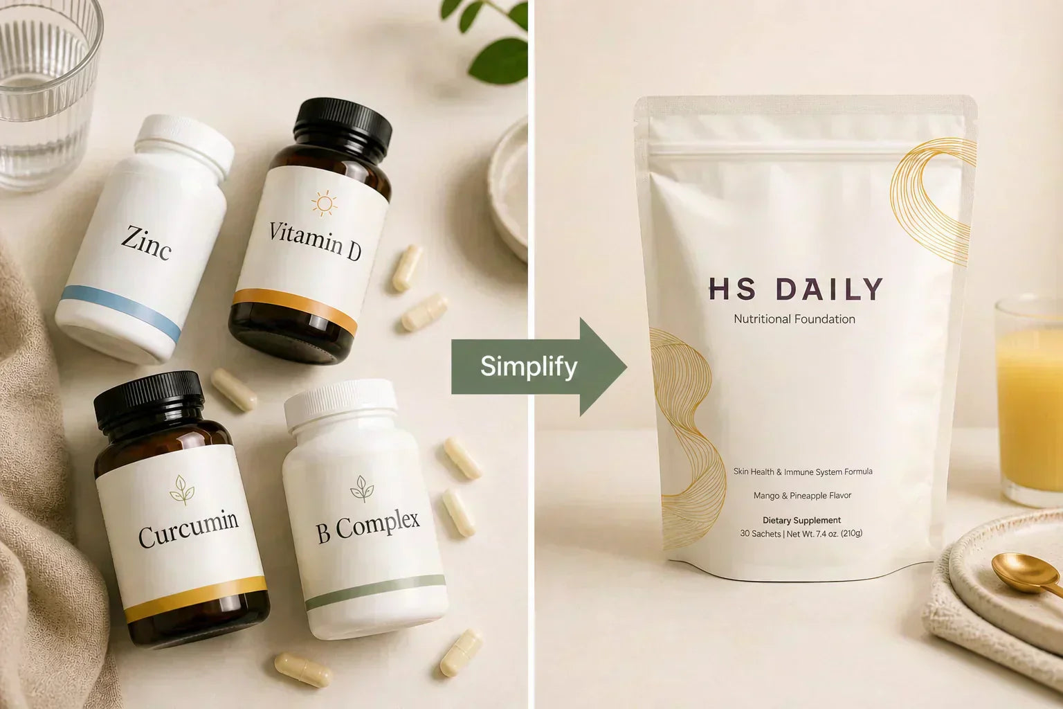How to simplify your HS supplement routine without starting over
